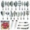 Stainless Steel Gelatin Jelly Art Tools, 22 PCS 3D Jelly-Art-Tools Pudding-Nozzle Cake Needles Gelatin Tools for Cake Decoration, Jelly Cake making